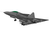 SAAB AJ-37 Viggen 3D Model