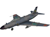 SAAB J-32E Lansen 3D Model preview