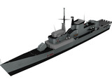 Sagittario Ship 3D Model preview