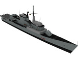 Sagittario Ship 3D Model
