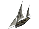 Sail Dock San Juan 3D Model preview
