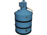 Salt Tank 3D Model preview