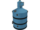 Salt Tank 3D Model
