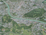 Salzburg City, Austria (2020) 3D Model preview