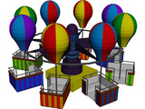 Samba Baloon 3D Model preview