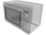 Samsung Microwave Oven 3D Model