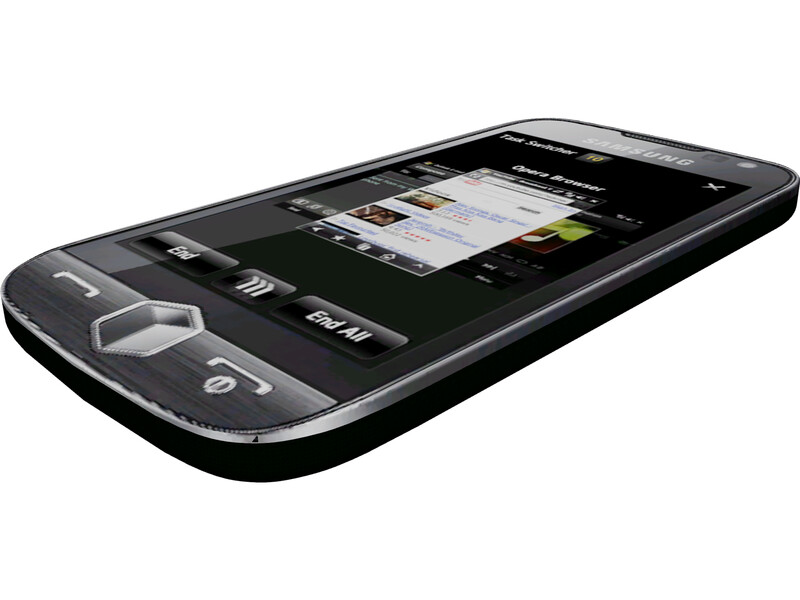 Samsung Omnia II Phone 3D Model