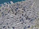 San Diego City, USA (2023) 3D Model preview