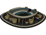 San Diego Stadium 3D Model preview