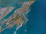 San Juan City, Puerto Rico (2023) 3D Model preview