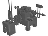Sandwich End Cutting Tool 3D Model preview