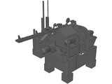 Sandwich End Cutting Tool 3D Model