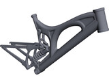 Santa Cruz V10 Frame 3D Model preview