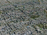 Santiago City, Chile (2022) 3D Model preview
