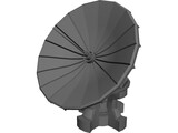 Satellite Dish 3D Model preview