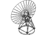 Satellite Dish 3D Model