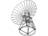 Satellite Dish 3D Model