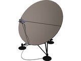Satellite Dish Antenna 3D Model preview
