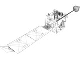 Satellite GOES 3D Model