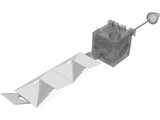 Satellite GOES 3D Model