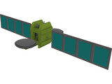 Satellite 3D Model preview