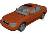 Saturn ls (2003) 3D Model preview