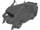 Scania 450 Dumpster 3D Model preview