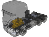 Scania 6x4 3D Model