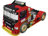 Scania G470 Ticket Car Corinthians Motorsport 3D Model preview