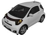 Scion iQ (2011) 3D Model preview