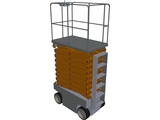 Scissor Lift 3D Model preview