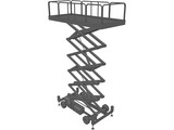 Scissor Lift 3D Model