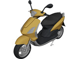 Scooter 3D Model preview