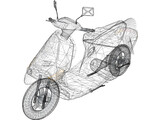 Scooter 3D Model