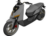 Scooter 3D Model preview