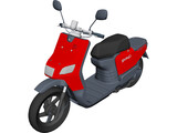 Scooter 3D Model preview