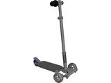 Scooter Skate 3D Model preview