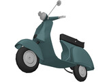 Scooter Vespa 3D Model