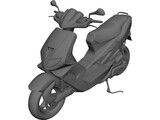 Scooter 3D Model preview