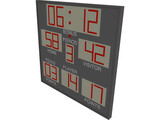 Scoreboard 3D Model preview