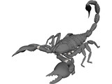 Scorpion (Arachnid Scorpionida) 3D Model preview