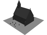 Scotish Chapel 3D Model preview