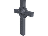 Scottish Celtic Cross 3D Model preview