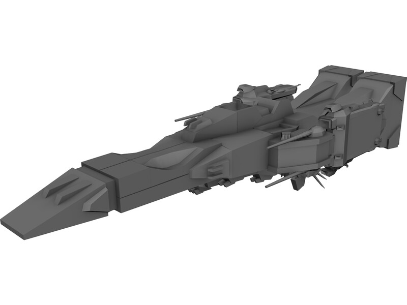 SDF-1 3D Model
