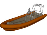Search and Rescue Craft 3D Model preview