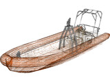 Search and Rescue Craft 3D Model