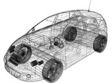 Seat Altea (2004) 3D Model