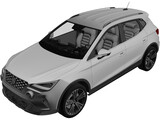 Seat Arona (2022) 3D Model preview
