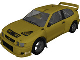 Seat Cordoba WRC 3D Model preview