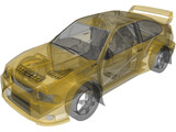 Seat Cordoba WRC 3D Model